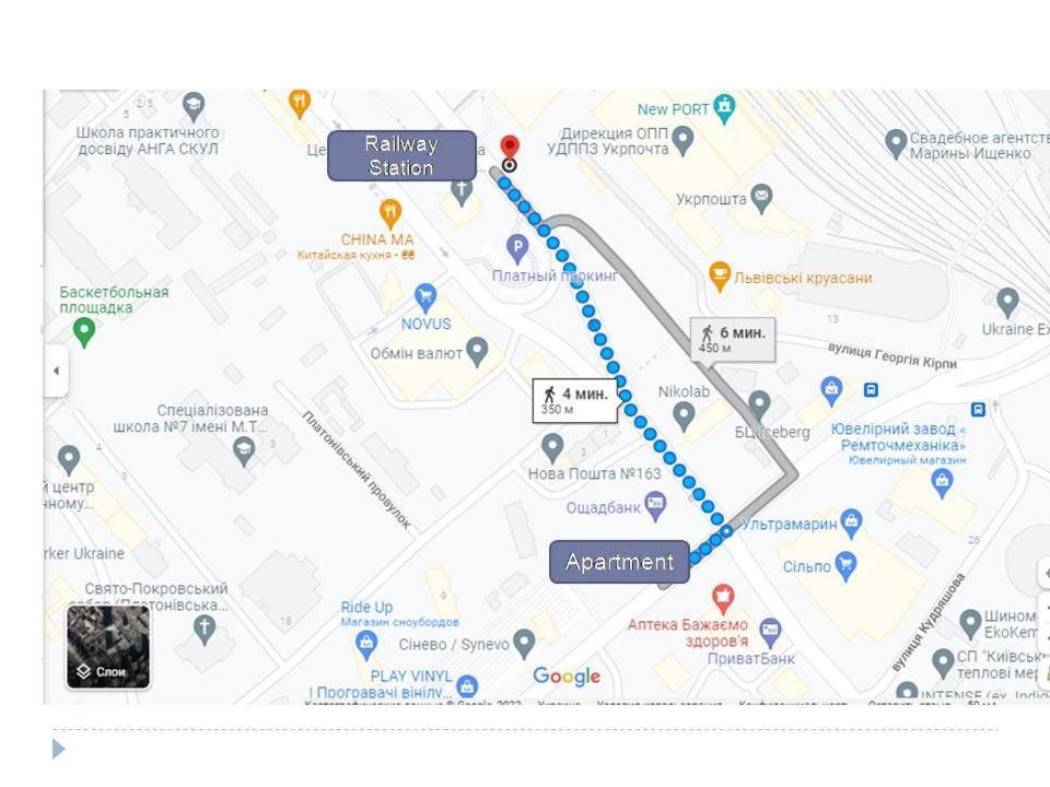 New Apartment Near Railway Station 1A 키예프 외부 사진